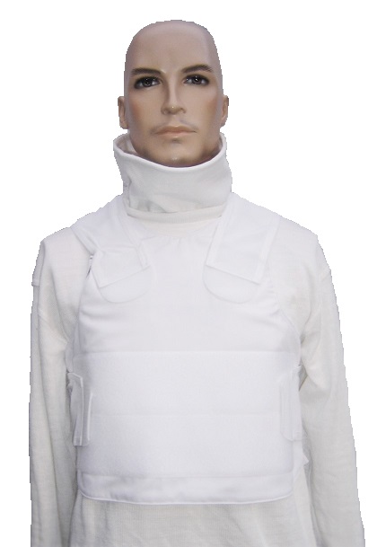Cut resistant and stab resistant straight turtleneck Spectra-Coolmax